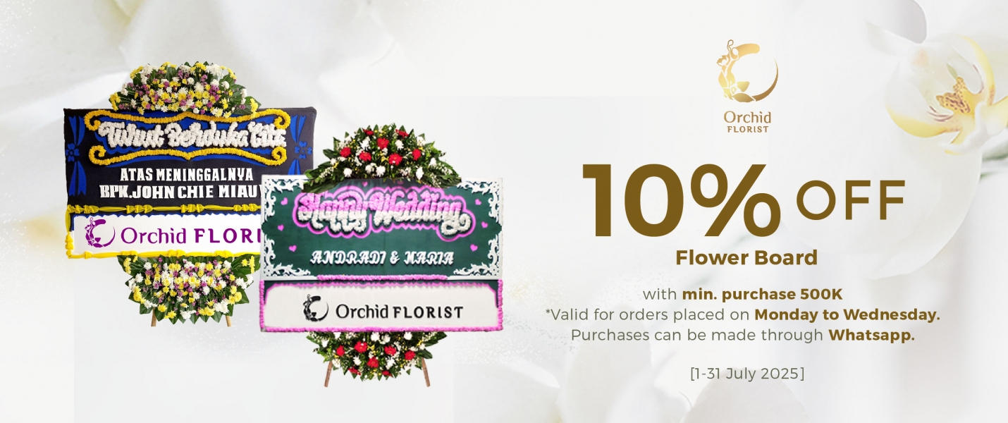 Disc 10% Flower Board July'25