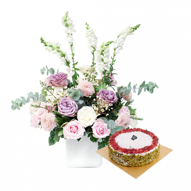Pristine Blooms & Cake