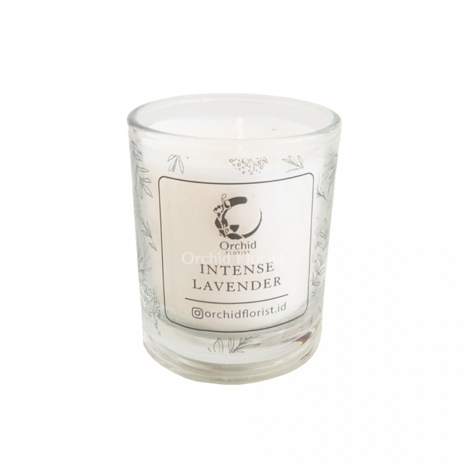 Orchid Scented Candle Intense Lavender