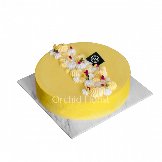 Golden Mango Cake