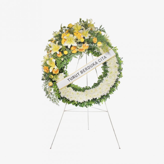 ORCHID Jual Bunga Berdiri Silent Sorrow untuk Duka Cita