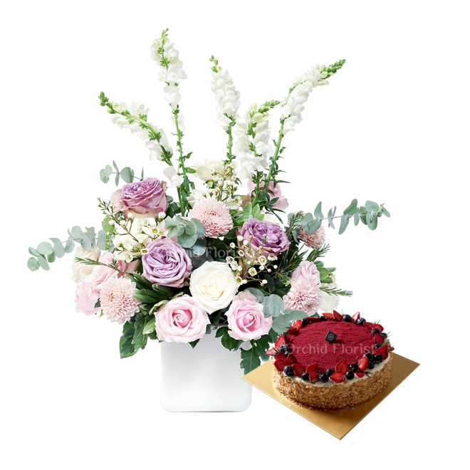 Pristine Blooms & Cake