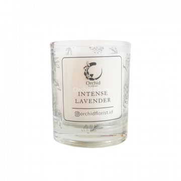 Orchid Scented Candle Intense Lavender