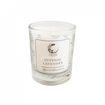 Orchid Scented Candle Intense Lavender