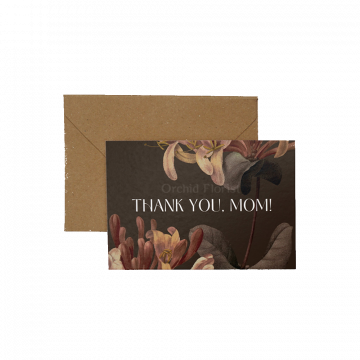 Greeting Card Thank You Mom