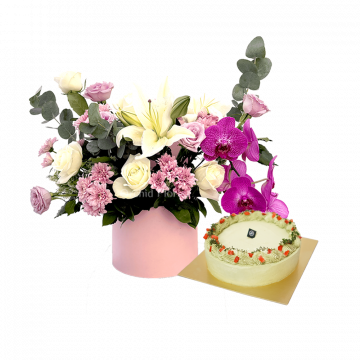 Moon Orchid & Cake