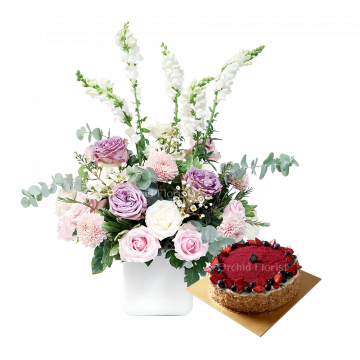 Pristine Blooms & Cake