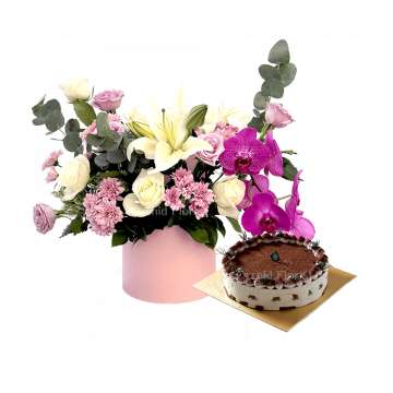 Moon Orchid & Cake
